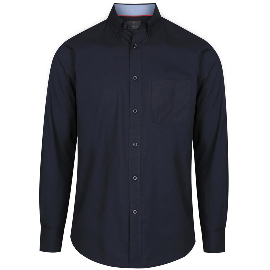 Gloweave The Bradford Shirt | Mens | Long Sleeve Navy Shirts & Tops