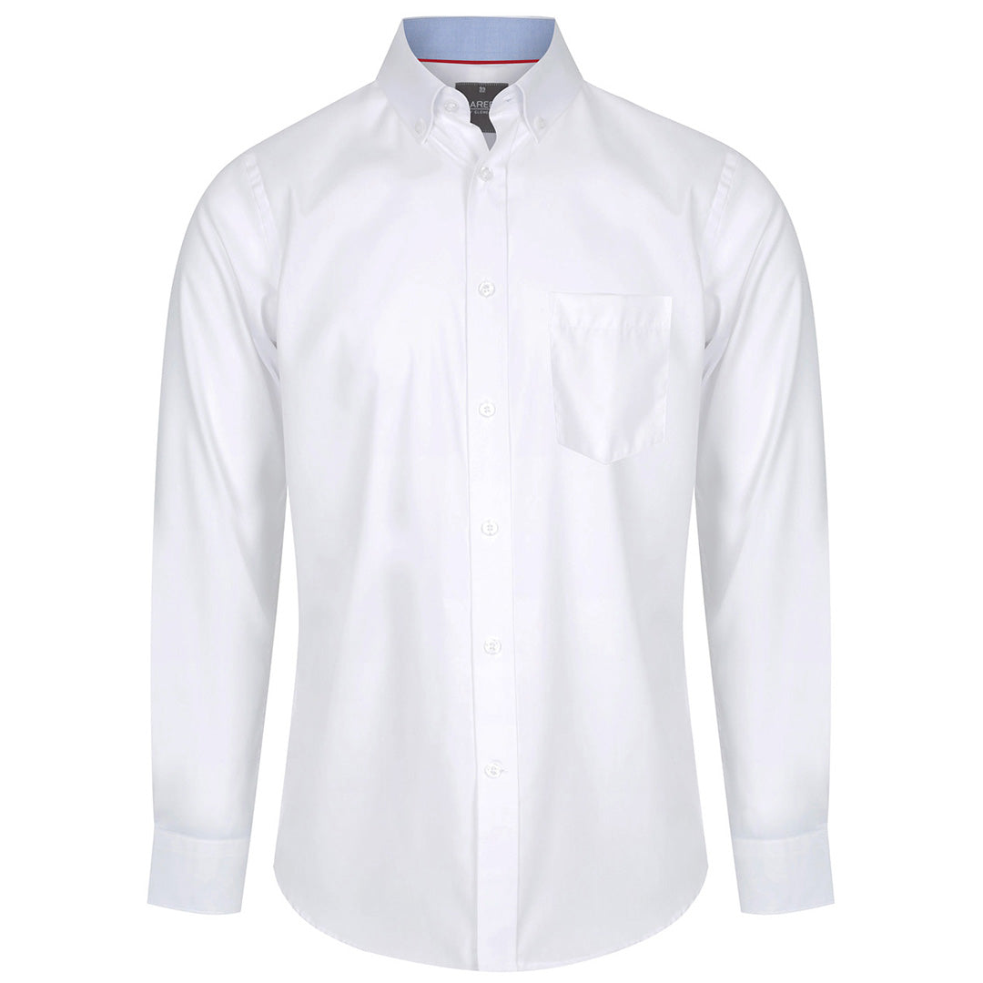 Gloweave The Bradford Shirt | Mens | Long Sleeve White Shirts & Tops