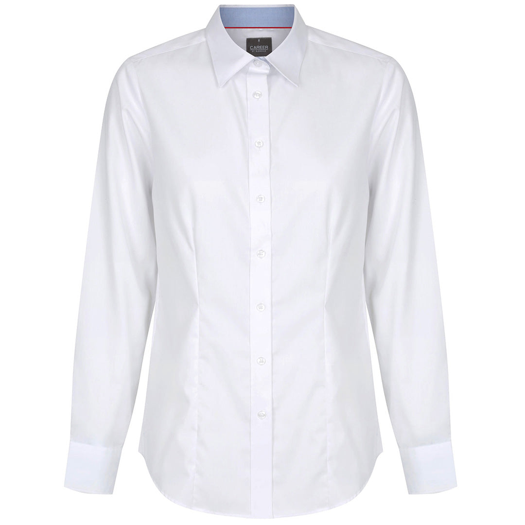 Gloweave The Bradford Shirt | Ladies | Long Sleeve White Shirts & Tops