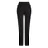 LSJ Collection The Flex Waist Straight Leg Pant | Ladies | Wool Black Pants