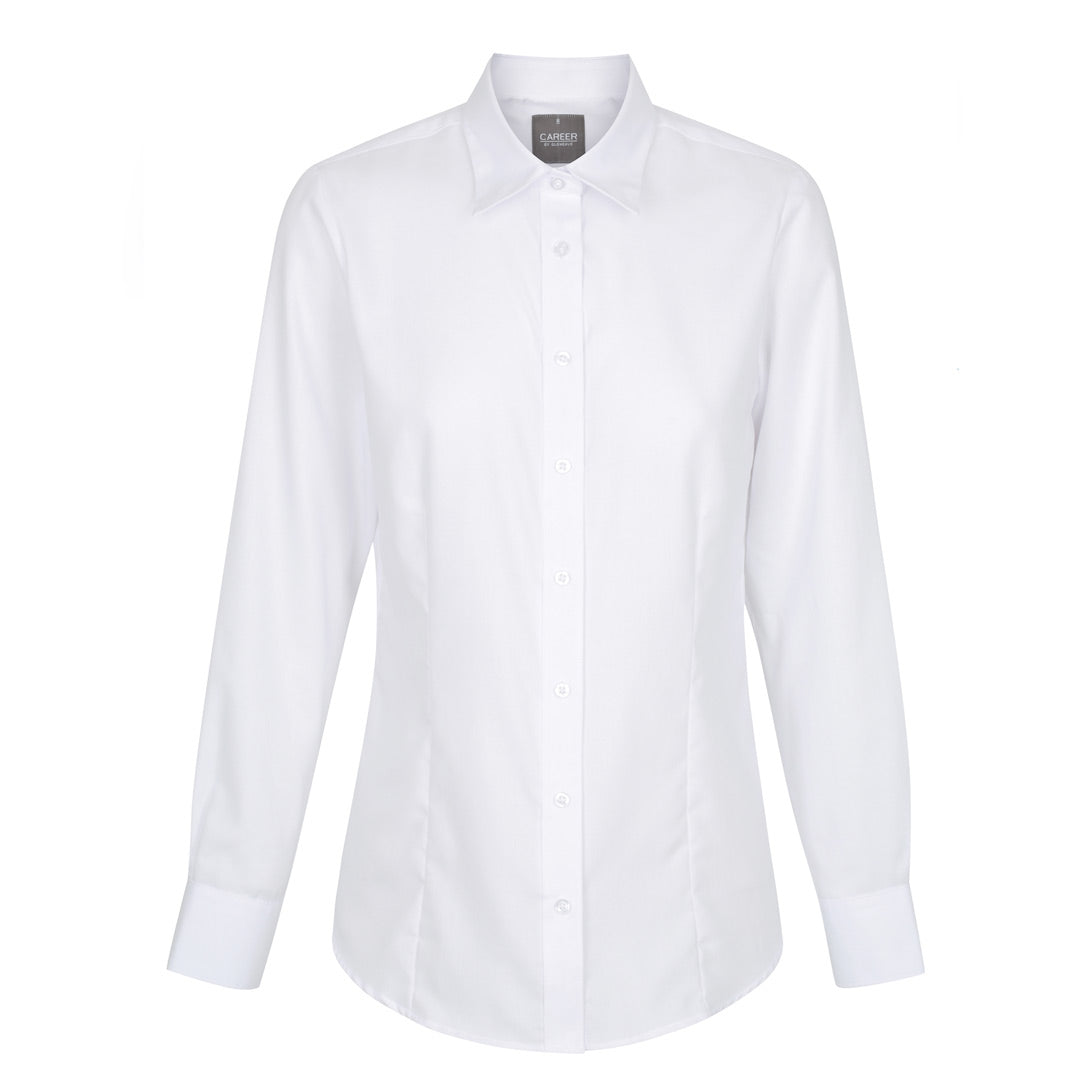 Gloweave The Ultimate Shirt | Ladies | Short, 3/4 and Long Sleeve | Slim White Shirts & Tops