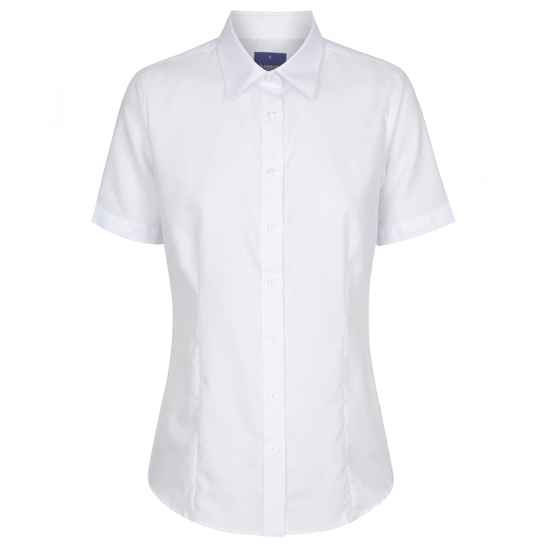 Gloweave The Ultimate Shirt | Ladies | Short, 3/4 and Long Sleeve | Slim White Shirts & Tops