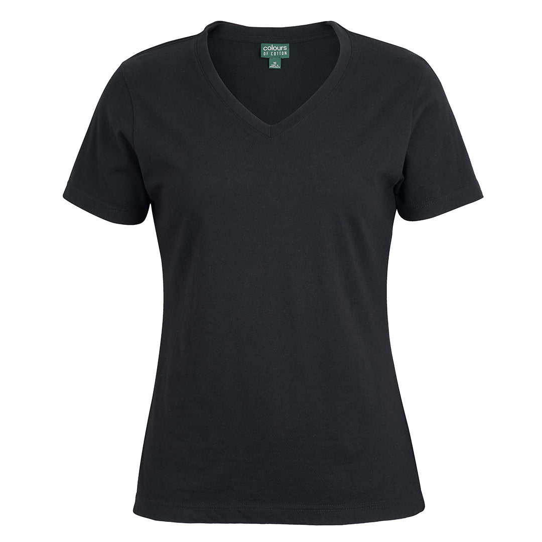 Jbs Wear The V Neck Tee | Ladies | Short Sleeve Black Shirts & Tops