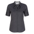 LSJ Collection The End on End Shirt | Ladies | Short Sleeve Charcoal Shirts & Tops