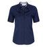 LSJ Collection The End on End Shirt | Ladies | Short Sleeve Navy Shirts & Tops