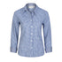 LSJ Collection The Gingham Check Shirt | Ladies | Long Sleeve Blue Shirts & Tops