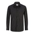 LSJ Collection The Shadow Stripe Shirt | Mens | Long Sleeve Black Shirts & Tops