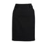 Biz Corporates The Cool Stretch Pleat Skirt | Ladies Black Skirts