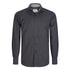LSJ Collection The End on End Shirt | Mens | Long Sleeve | Euro Fit Charcoal Shirts & Tops