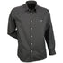 Stencil The Empire Shirt | Mens | Long Sleeve Charcoal/Grey Shirts & Tops