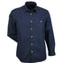 Stencil The Empire Shirt | Mens | Long Sleeve Navy/Sky Shirts & Tops