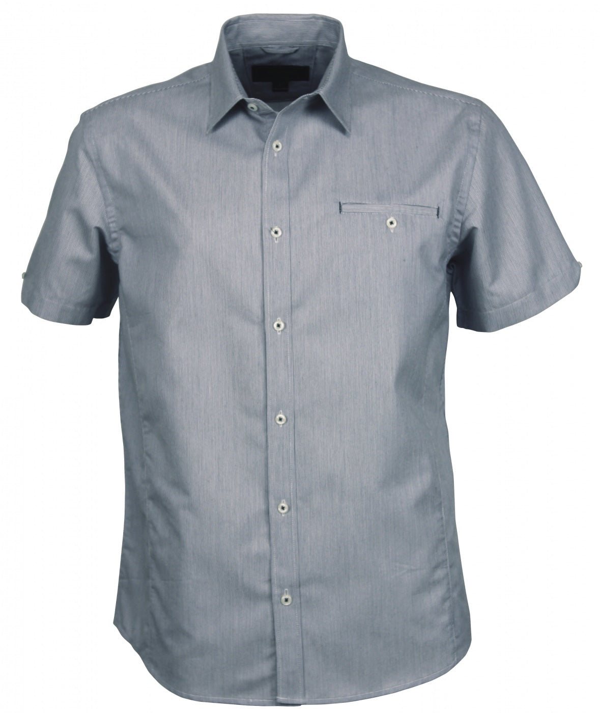 Stencil The Empire Shirt | Mens | Short Sleeve Grey/Charcoal Shirts & Tops