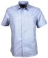 Stencil The Empire Shirt | Mens | Short Sleeve Sky/Navy Shirts & Tops