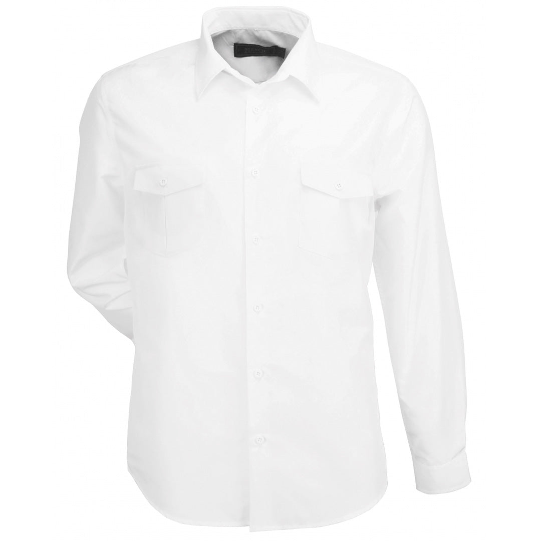 Stencil The Hospitality Nano Shirt | Mens | Long Sleeve White Shirts & Tops