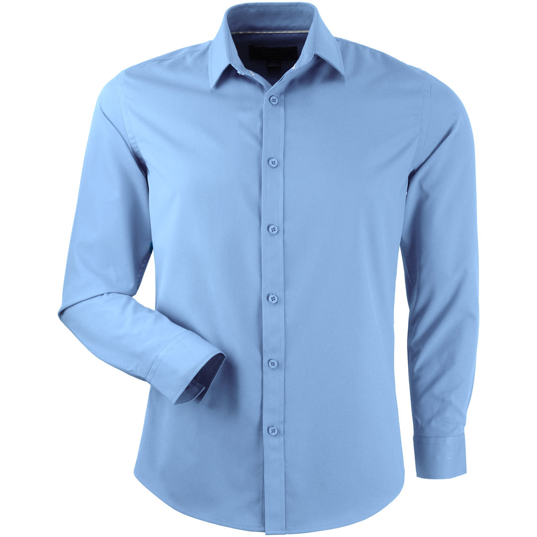 Stencil The Candidate Shirt | Mens | Long Sleeve Sky Shirts & Tops