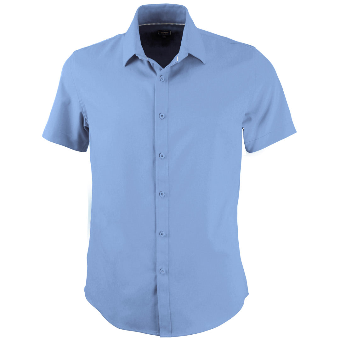 Stencil The Candidate Shirt | Mens | Short Sleeve Sky Shirts & Tops