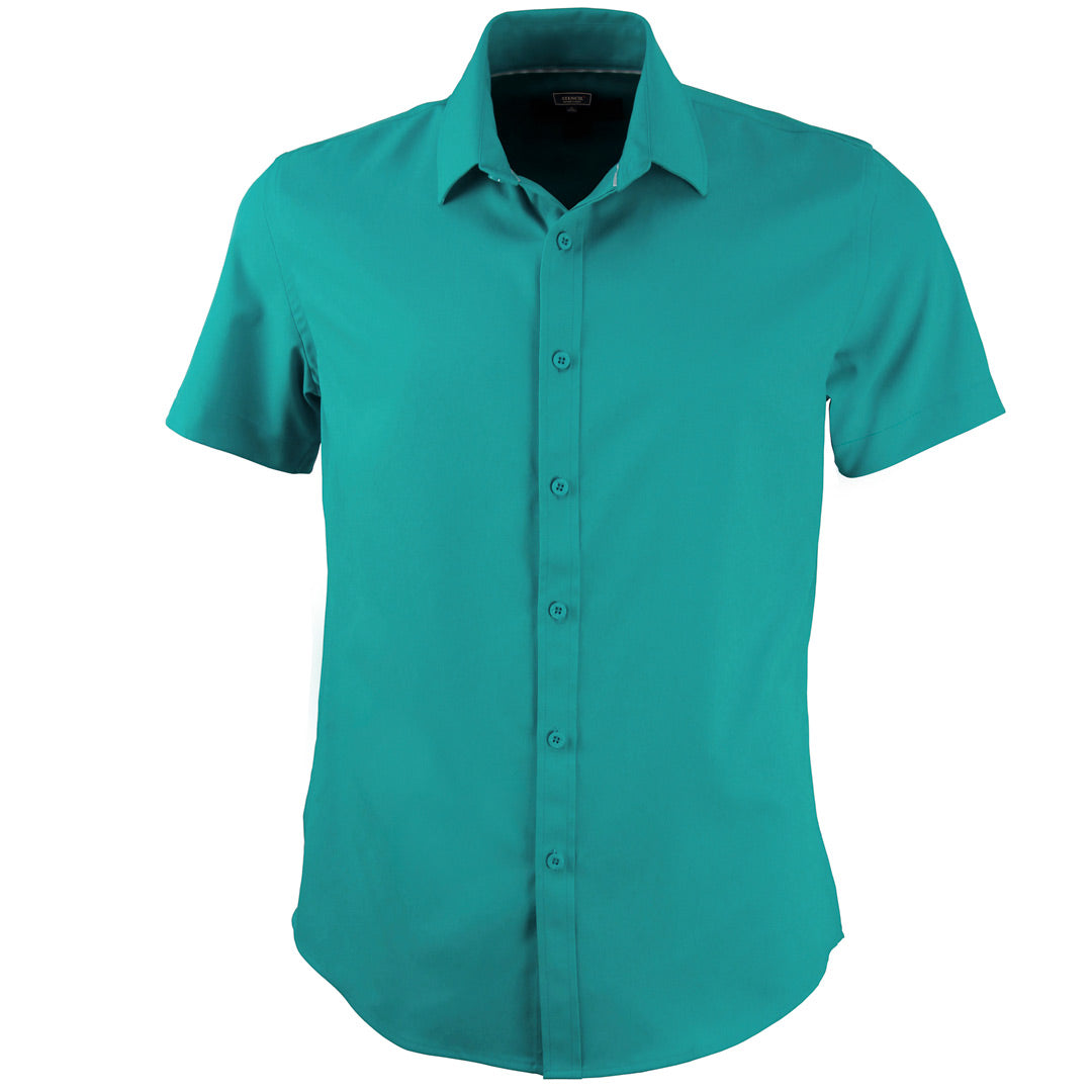 Stencil The Candidate Shirt | Mens | Short Sleeve Teal Shirts & Tops