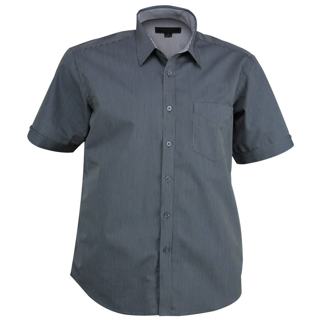 Stencil The Inspire Shirt | Mens | Short Sleeve Charcoal Shirts & Tops