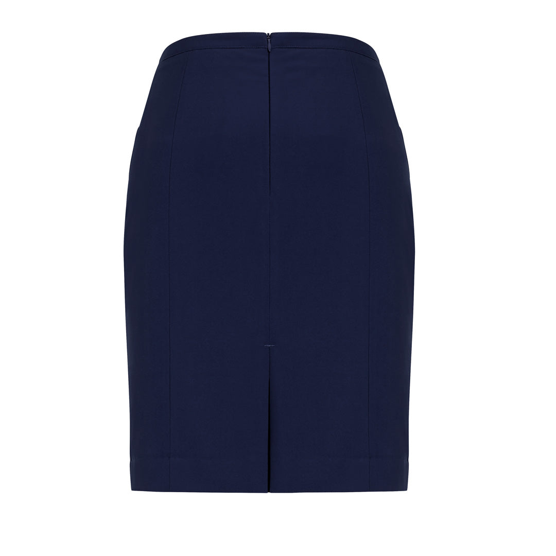 Biz Corporates The Siena Pleat Skirt | Ladies Skirts