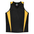 Aussie Pacific The Eureka Singlet | Ladies Black/Gold Shirts & Tops