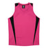 Aussie Pacific The Eureka Singlet | Ladies Pink/Black Shirts & Tops