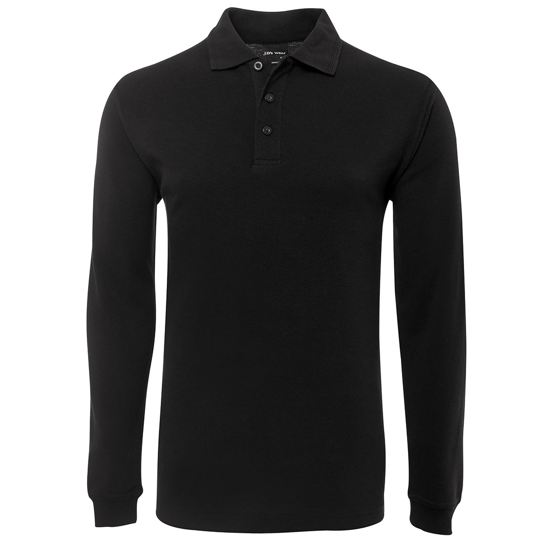 Jbs Wear The Pique Polo | Mens | Long Sleeve Black Shirts & Tops