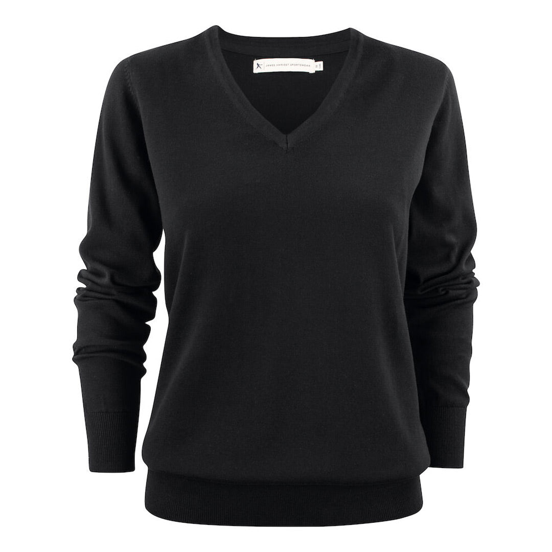 James Harvest The Ashland Sweater | Ladies Black Outwear