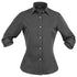 Stencil The Empire Shirt | Ladies | 3/4 Sleeve Charcoal/Grey Shirts & Tops