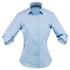 Stencil The Empire Shirt | Ladies | 3/4 Sleeve Sky/Navy Shirts & Tops