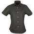 Stencil The Empire Shirt | Ladies | Short Sleeve Charcoal/Grey Shirts & Tops