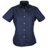 Stencil The Empire Shirt | Ladies | Short Sleeve Navy/Sky Shirts & Tops