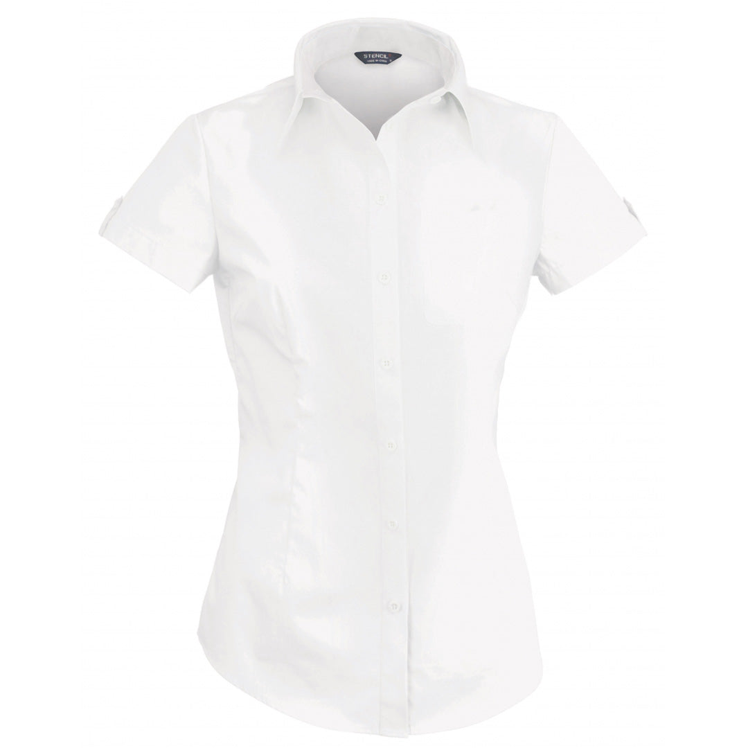 Stencil The Hospitality Nano Shirt | Ladies | Short Sleeve White Shirts & Tops