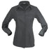 Stencil The Candidate Shirt | Ladies | Long Sleeve Charcoal Shirts & Tops