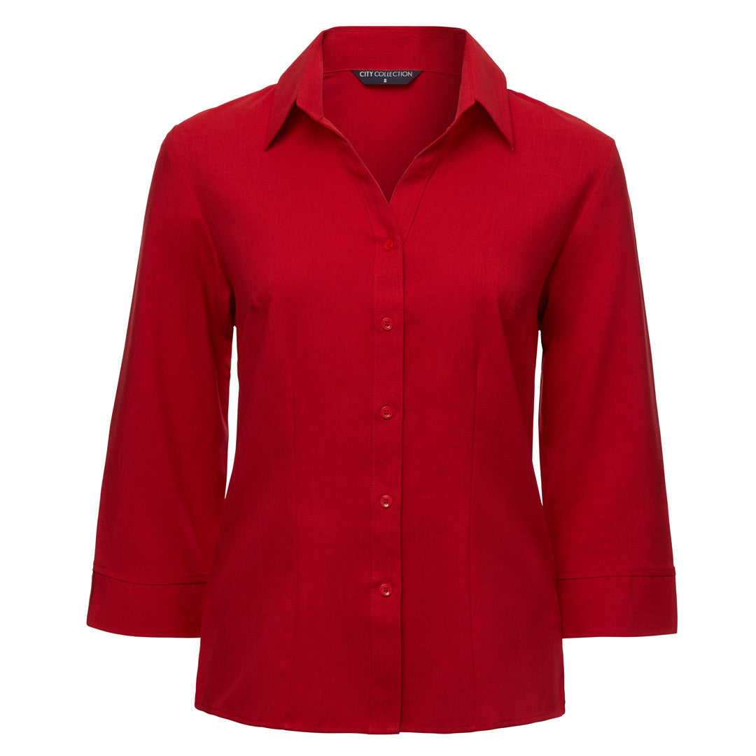 City Collection The Ezylin Shirt | Ladies | 3/4 Sleeve Chilli Shirts & Tops