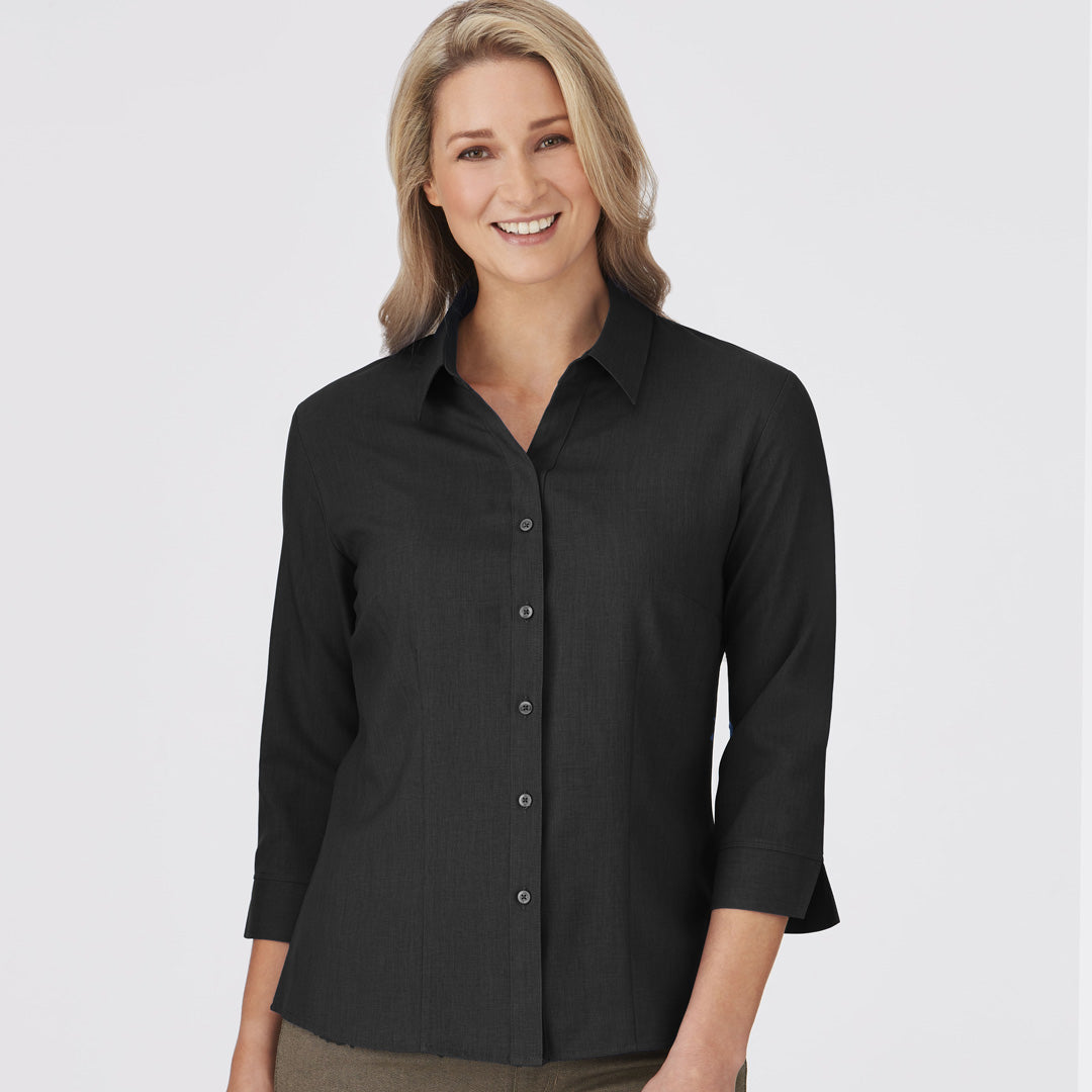 City Collection The Ezylin Shirt | Ladies | 3/4 Sleeve | Plus Shirts & Tops
