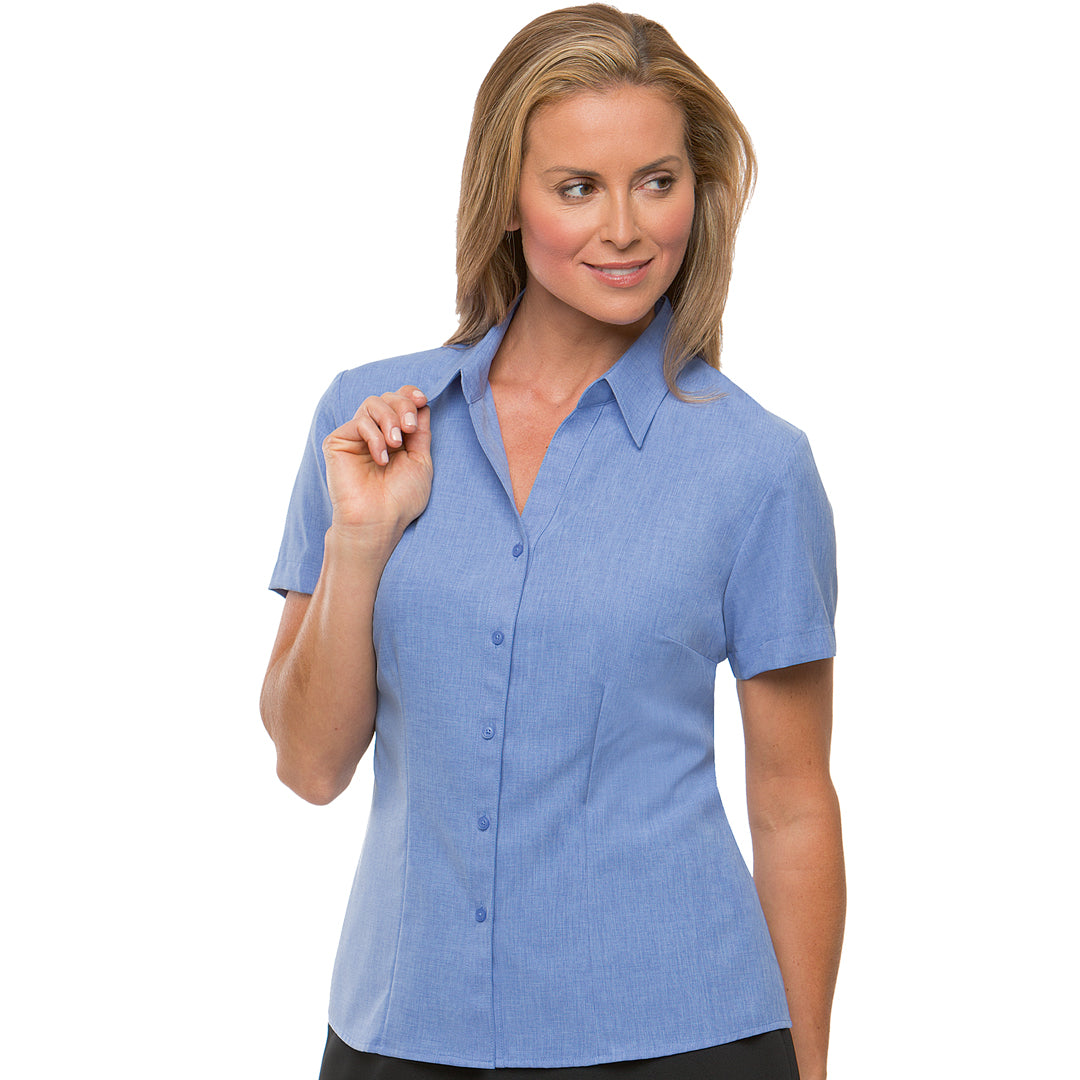 City Collection The Ezylin Shirt | Ladies | Short Sleeve | Plus Shirts & Tops