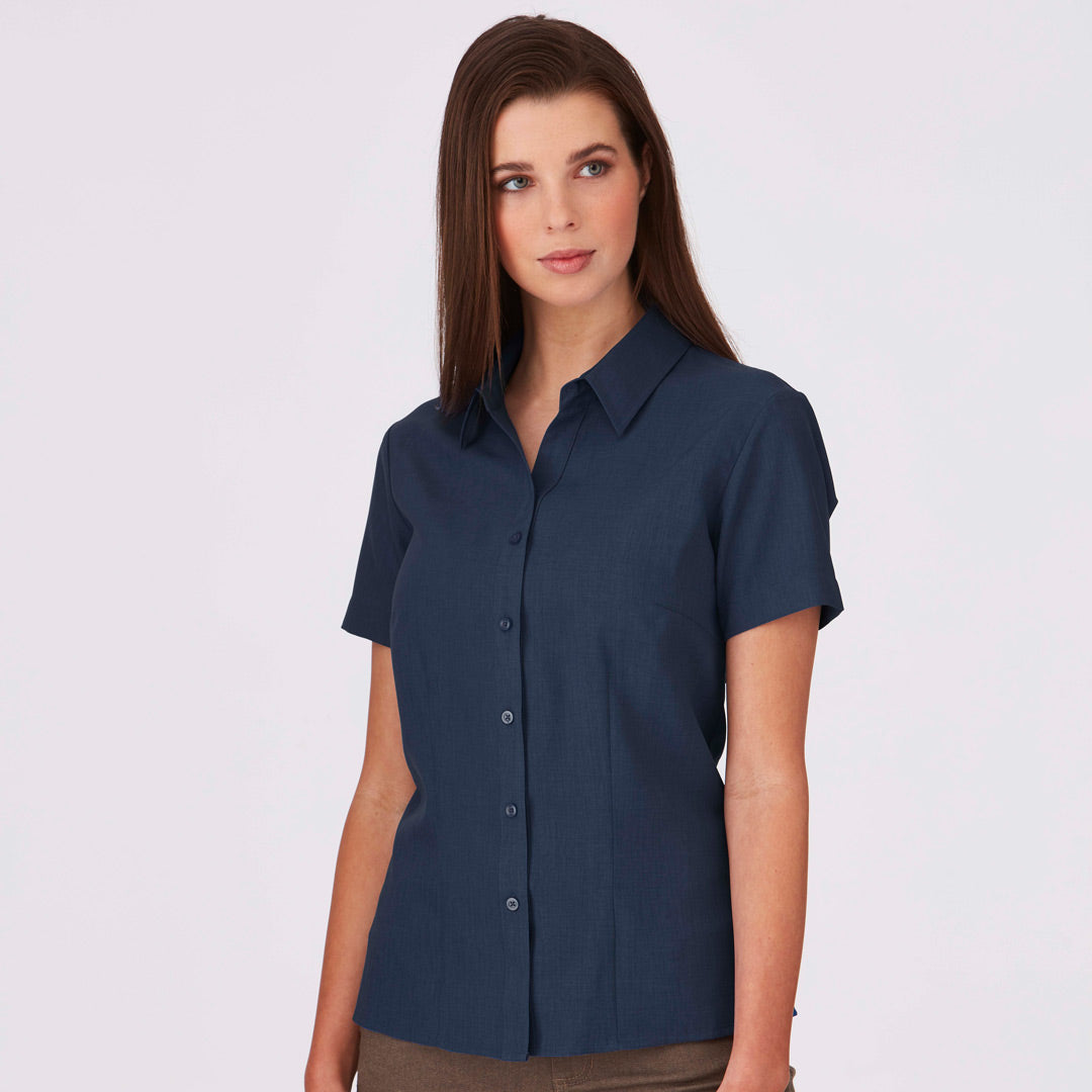 City Collection The Ezylin Shirt | Ladies | Short Sleeve | Plus Shirts & Tops
