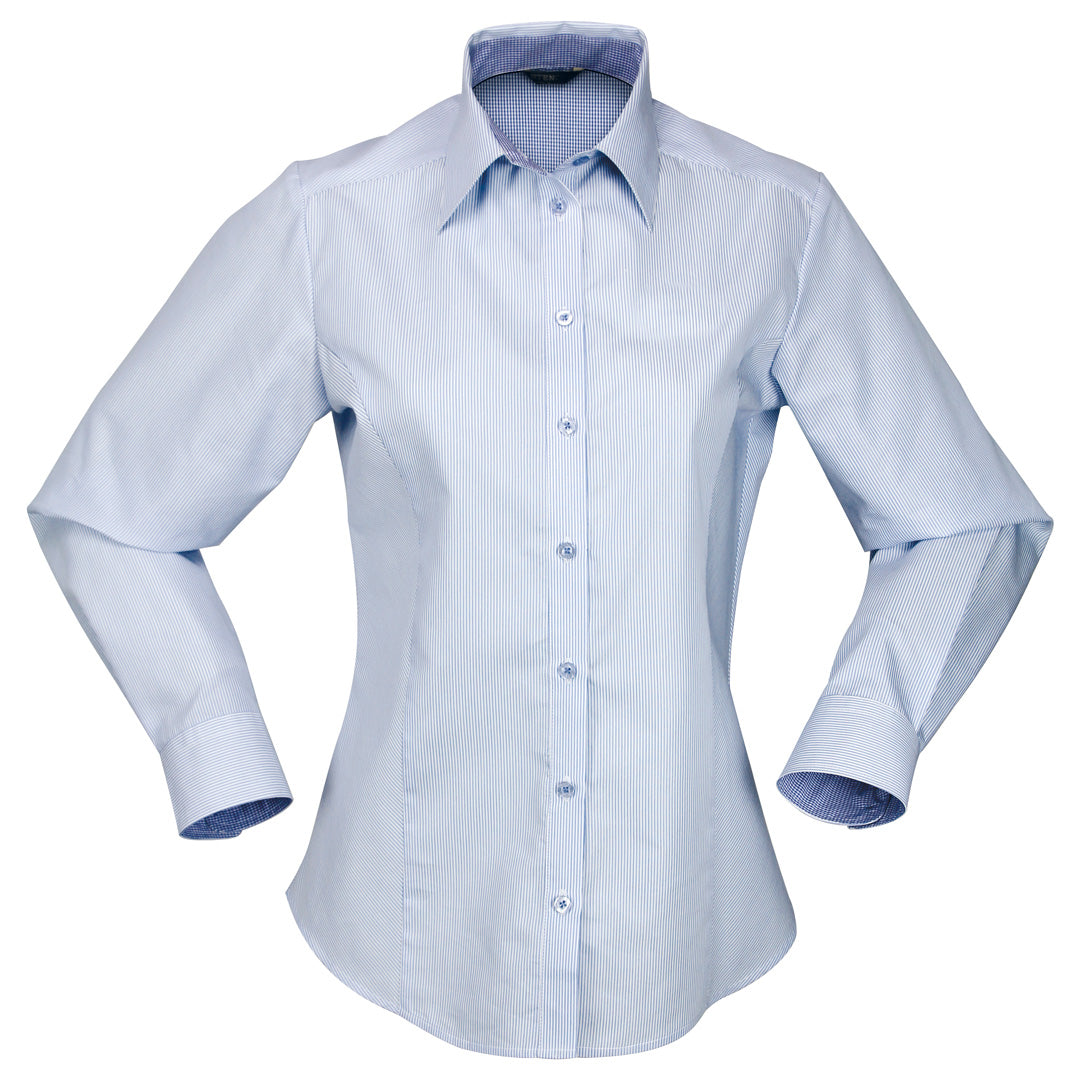 Stencil The Inspire Shirt | Ladies | Long Sleeve Sky Shirts & Tops