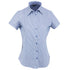 Stencil The Inspire Shirt | Ladies | Short Sleeve Mid Blue Shirts & Tops