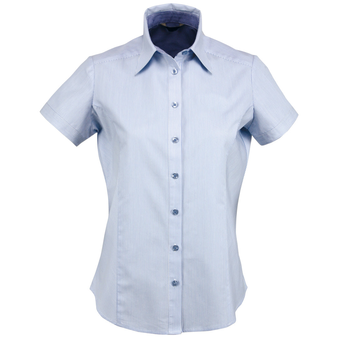 Stencil The Inspire Shirt | Ladies | Short Sleeve Sky Shirts & Tops