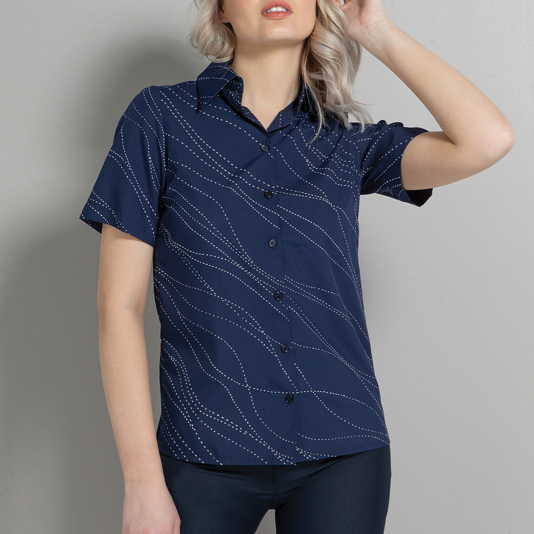 LSJ Collection The Wave Shirt | Ladies | Short Sleeve Shirts & Tops