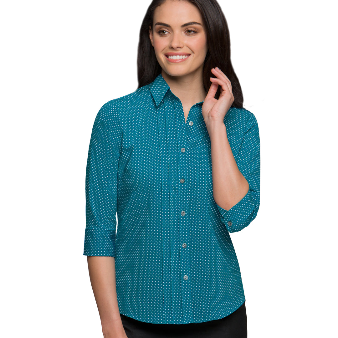 City Collection The Spot Shirt | Ladies | 3/4 Sleeve Shirts & Tops