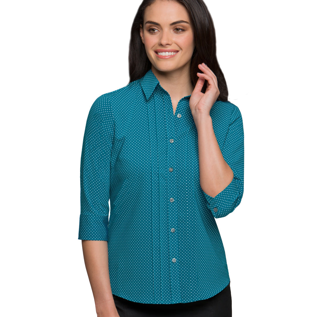 City Collection The Spot Shirt | Ladies | 3/4 Sleeve | Plus Shirts & Tops