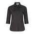 LSJ Collection The Shadow Stripe Shirt | Ladies | 3/4 Sleeve Black Shirts & Tops