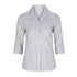 LSJ Collection The Shadow Stripe Shirt | Ladies | 3/4 Sleeve White Shirts & Tops
