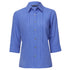 City Collection The Spot Shirt | Ladies | 3/4 Sleeve Mid Blue Shirts & Tops