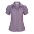 LSJ Collection The Lonsdale Shirt | Ladies | Short Sleeve Plum Shirts & Tops