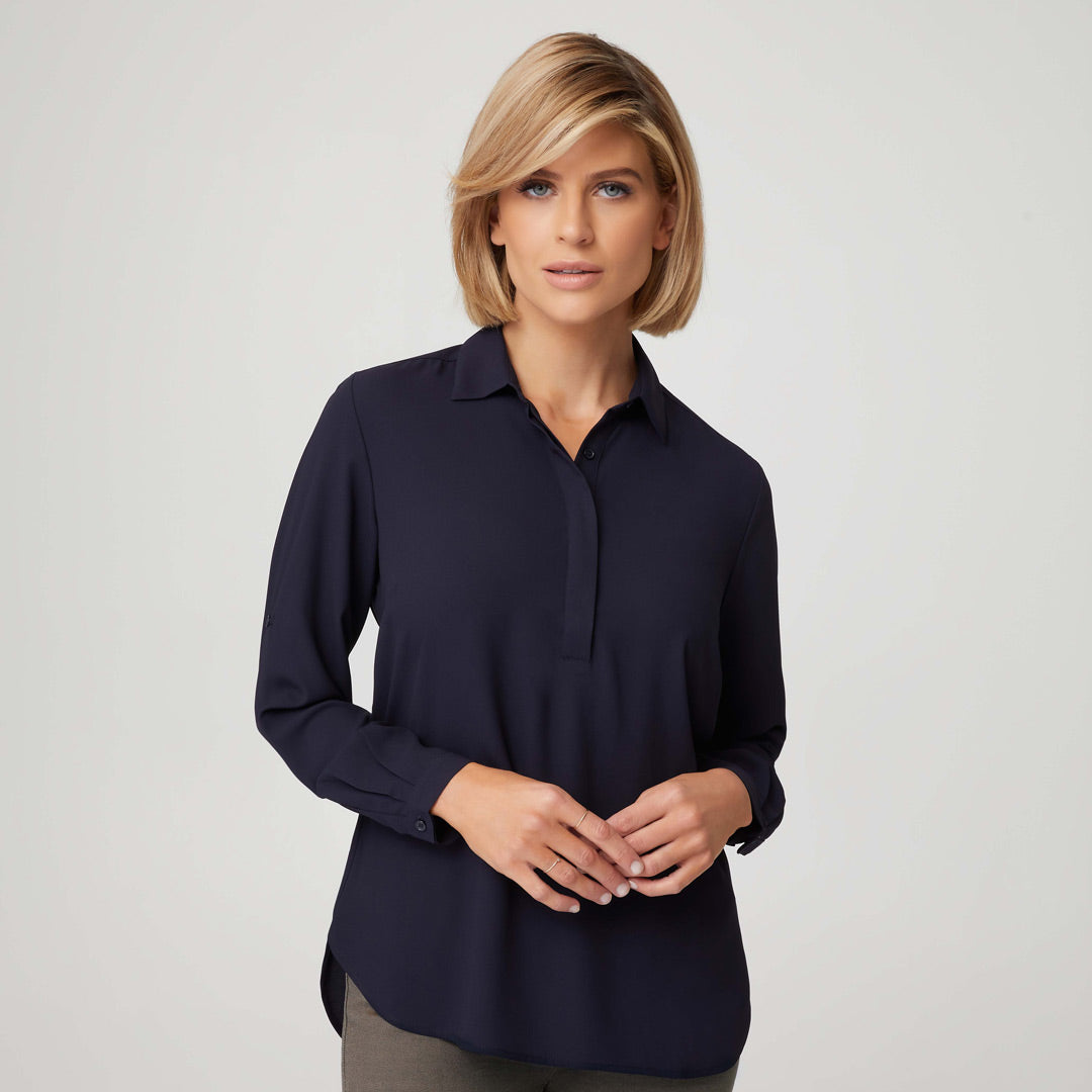 City Collection The Meghan Shirt | Ladies | Long Sleeve Shirts & Tops
