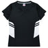 Aussie Pacific The Tasman Tee | Ladies | Short Sleeve | Black Base Black/White Shirts & Tops