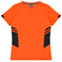 Aussie Pacific The Tasman Tee | Ladies | Short Sleeve | Neon Base Neon Orange/Slate Shirts & Tops